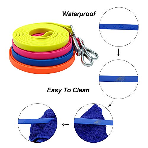 Long Leash Waterproof Training Longline Outdoor Dog Leash Great For Training, Beach, Yard, Play, Camping #TOP2