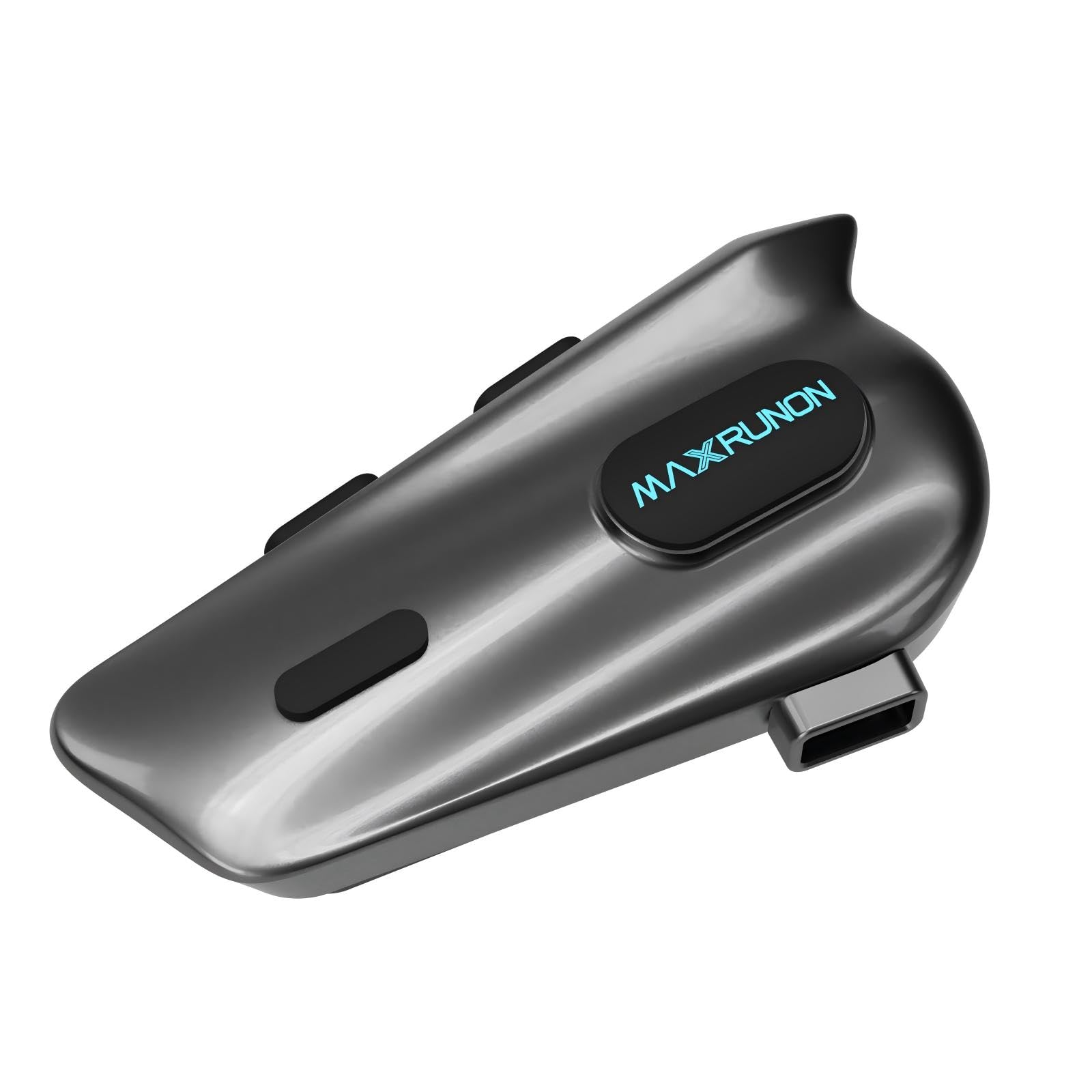 2Y Motorrad Bluetooth Headset, Helm Kommunikationssystem für 2 Personen, Reichweite bis zu 500 m, unterstützt Audio-Multitasking, IPX5 wasserdicht, Freisprecheinrichtung mit FM-Radio, 1 Pack