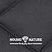 HOUND & NATURE Öko Hundedecke Davos - weiche Hundematte waschbar, gepolsterte Liegedecke für große Hunde hygienisch, robust & nachhaltig (L - 100x80 cm, Grau)