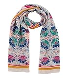 Farbe: Weiß, Multi SIX Halstuch in geblümten Design (705-923)