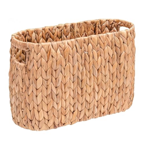 Panier de Rangement pour Papier Toilette, Organiseur de Papier pour 6 méga Rouleaux, Panier...
