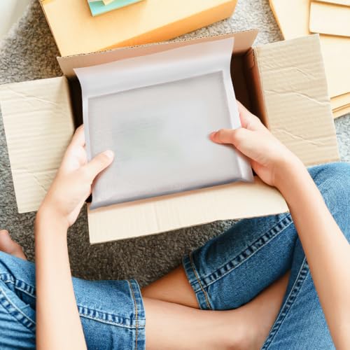 Bolsas de espuma para envíos en mudanzas de platos y jarrones transparentes 7