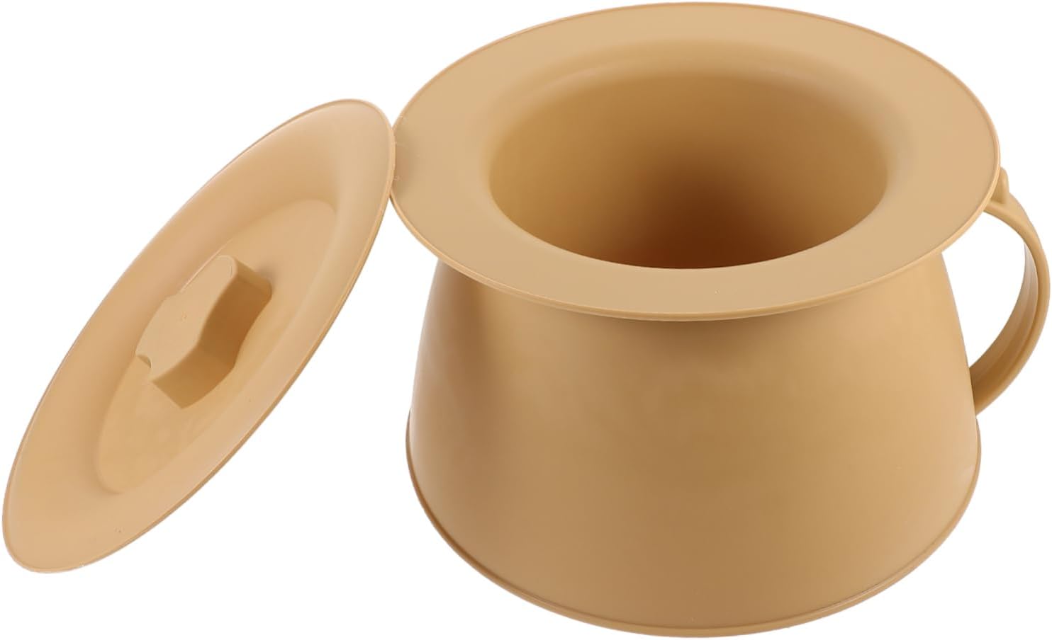 GALPADA Unisex Portable Chamber Pot Camping Toilet Boys and Girls Toilet Bedside Urinal Lightweight Plastic Spittoon