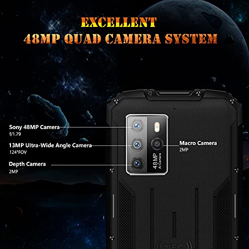 OUKITEL-WP10-5G-Rugged-Smartphone-Unlocked-8000Mah-Battery-18W-Fast-Charging-667-FHD-Screen-8GB128GB-Sony-48MP-AI-Quad-Camera-Waterproof-Shockproof-NFCGPS-Dual-SIM-Android-10-Unlocked-Phone