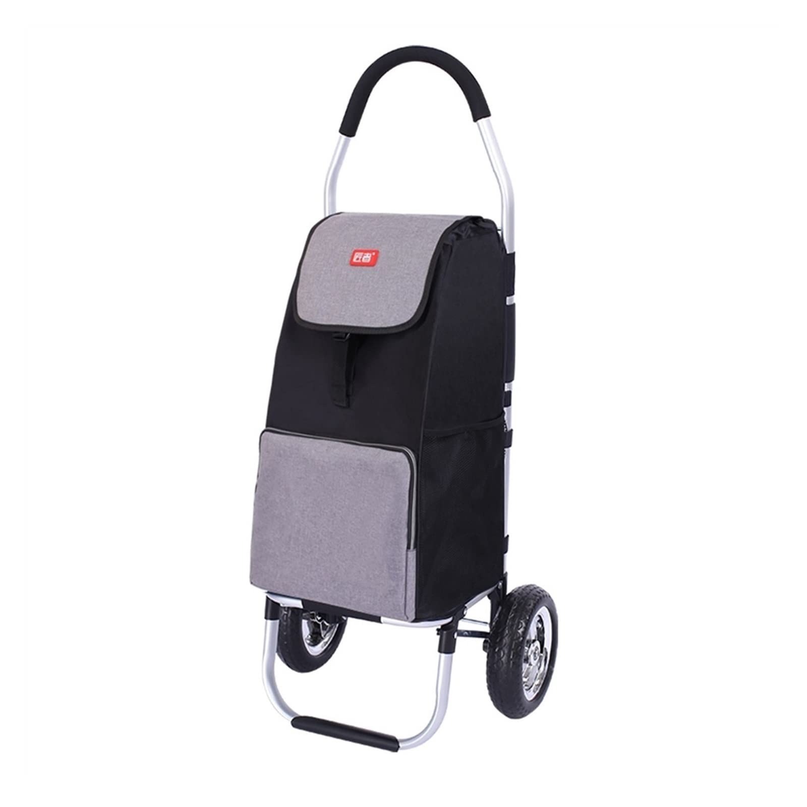 KFGISD, Portable Lightweight Trolley Trailer Aluminium Trolley Grocery Cart Portable Utility Carts,Folding Shopping Trolley