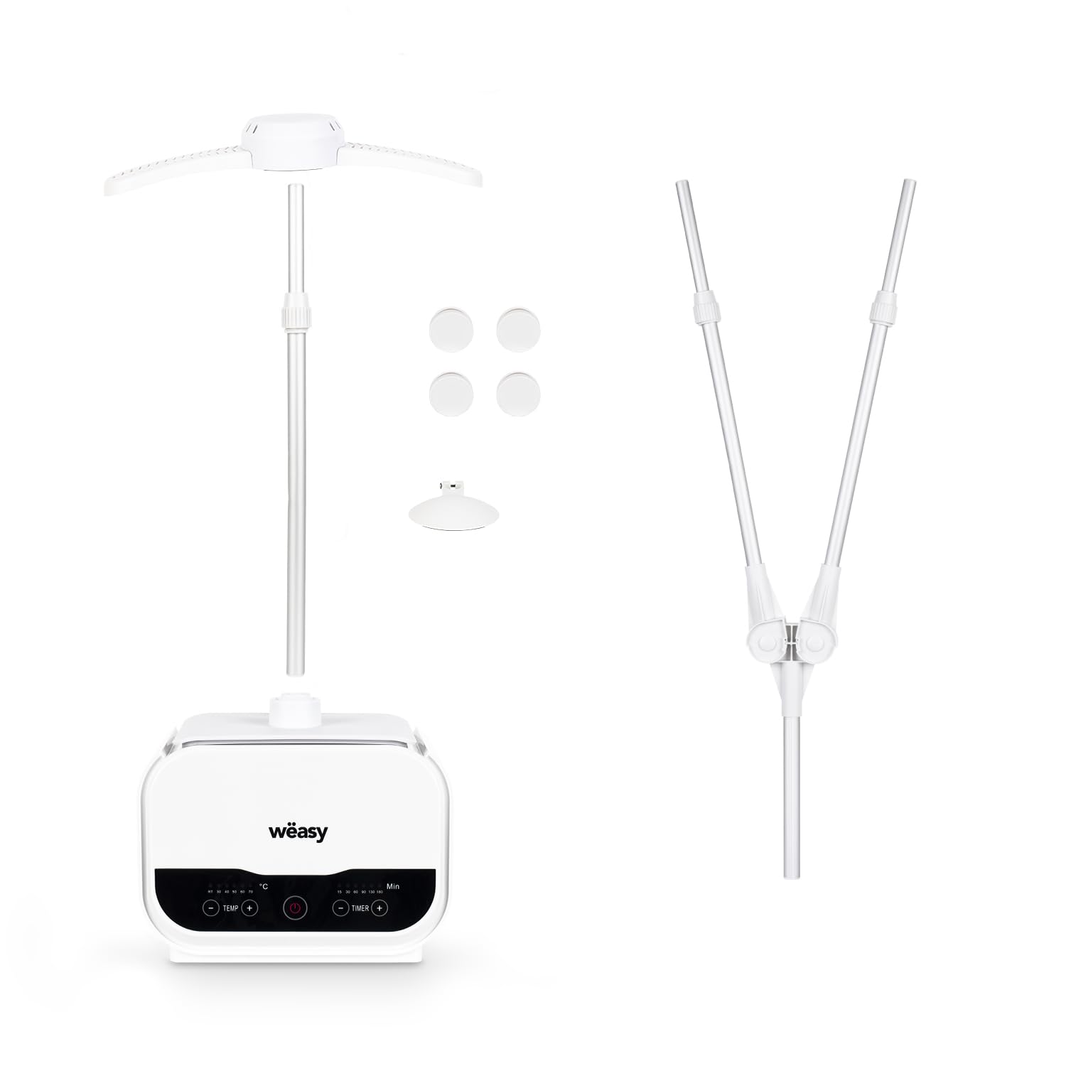 Sistema automatico 2 in 1 per la stiratura di camicie e pantaloni IRO330, asciugatura e stiratura, 5 livelli di temperatura, timer programmabile