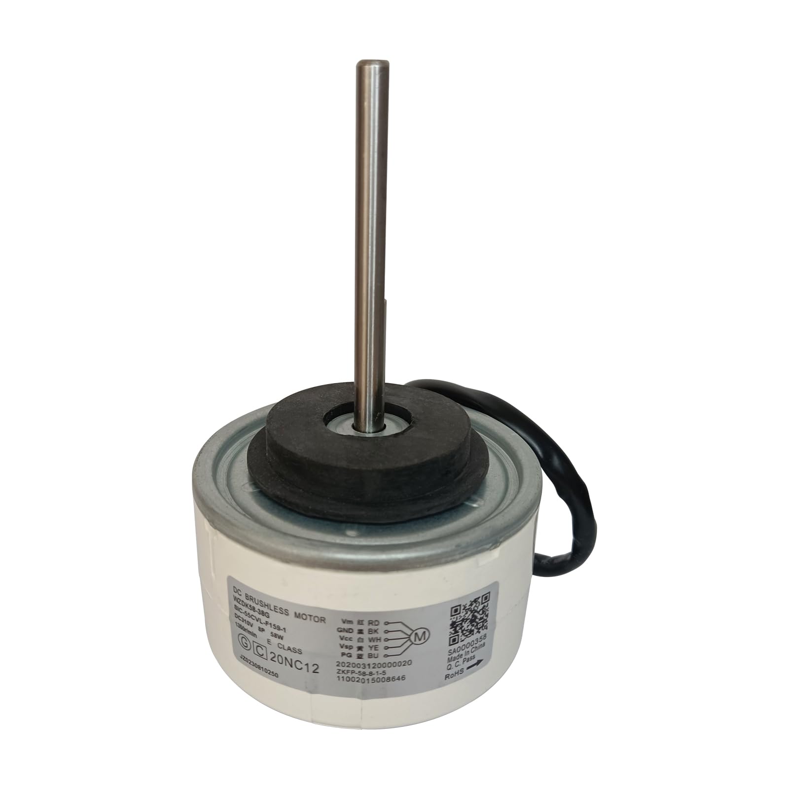 コウジ WZDK58-38G Air Conditioning Motor 58W Brushless Air Conditioner