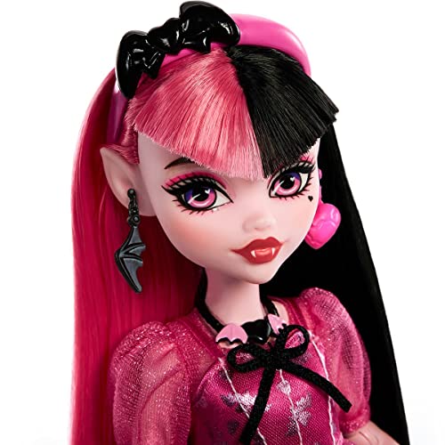 Muñeca Draculaura articulada 25 cm Monster High 2022 miniatura 2