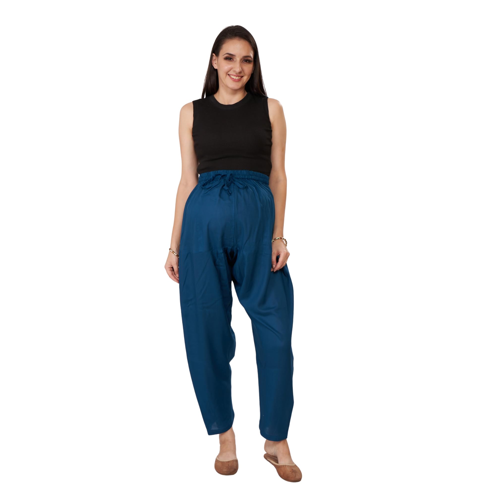 Rayon Maternity Pathani Maternity Salwar|Blue-image-47