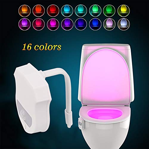 Buy Buyme Upgraded 16 Colors Motion Sensor Led Toilet Light Motion