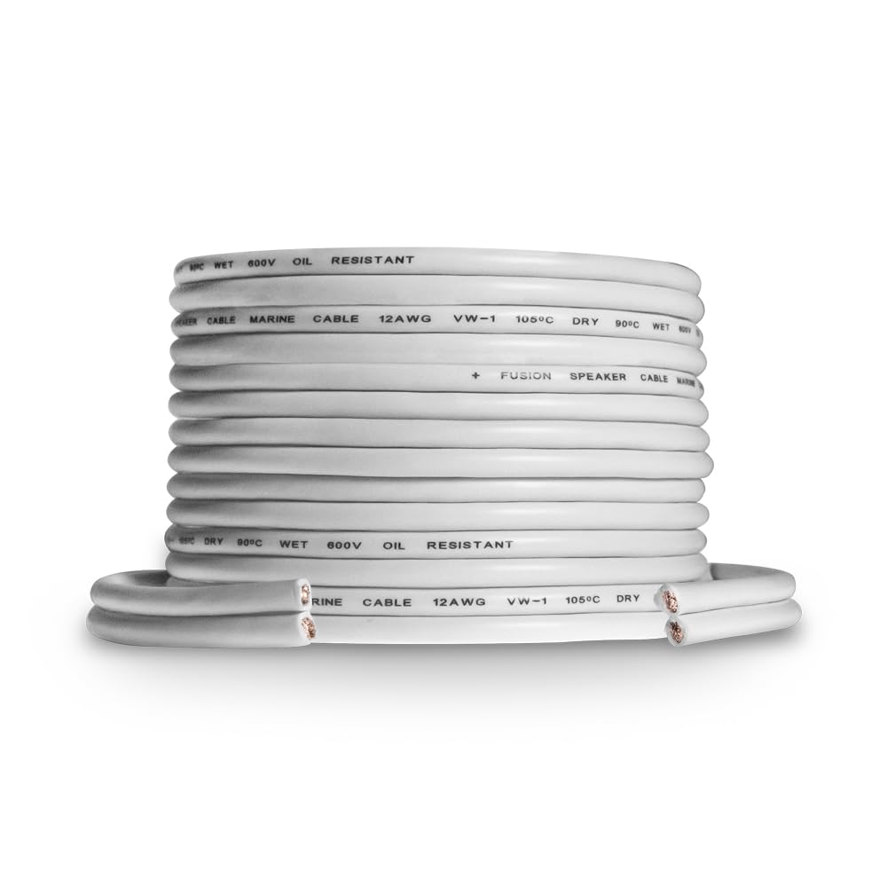 Fusion Electronics 010 12898 10 Marine Speaker Cable 12 Awg 50 Ft