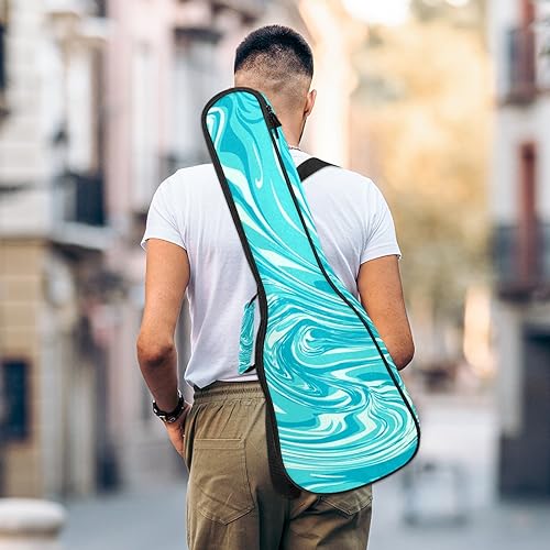 JRHEJTHH Durable Ukulele Bag Water Resistent Ukulele Case with Adjustable Shoulders for 21 23 24 inch Thick Padding Abstract Art Colorful - Les Beatles, Paul McCartney, John Lennon, RIngo Starr, George Harrison JRHEJTHH Durable Ukulele Bag Water Resistent Ukulele Case with Adjustable Shoulders for 21 23 24 inch Thick Padding Abstract Art Colorful – Image 6
