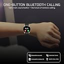 PunnkFunnk Glavito Round Dial Smartwatch 1.49" AMOLED Display, 100+ Sports Modes, IP67, Health Tracking, Bluetooth Calling, Crown Control, 100+ Watch Faces for Men & Women (Magnetic Black) gallery image
