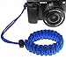FoRapid 550 Paracord Adjustable Wrist Strap for DSLR, Compact Cameras (Blue)…