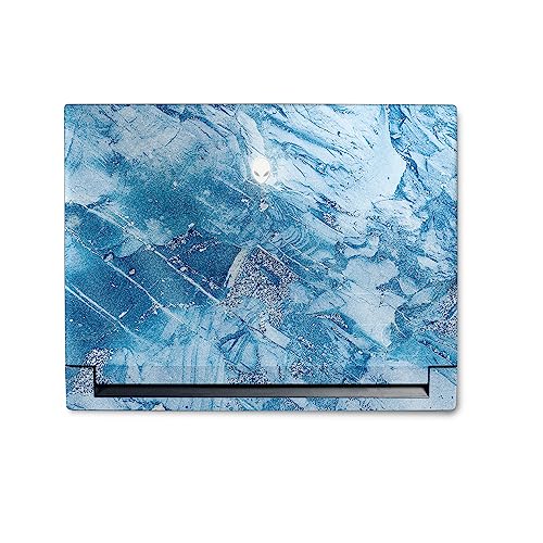 MightySkins Glossy Glitter Skin Compatible with Alienware M18 R1 (2023) Full Wrap Kit - Winter Rock | Protective, Durable High-Gloss Glitter Finish | Easy to Apply & Change Styles | Made in The USA