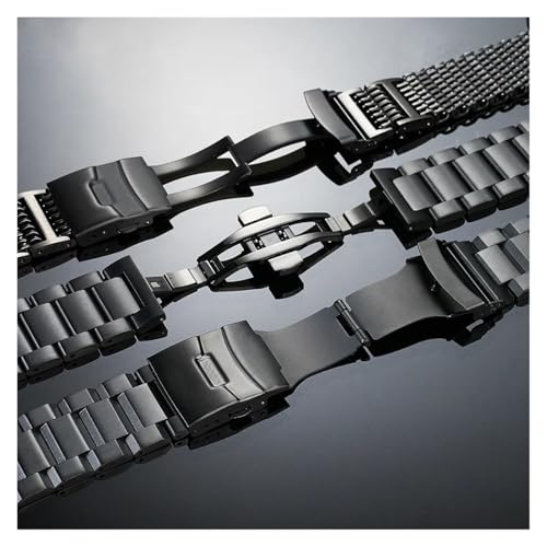 Bracelet montre acier inoxydable pour Casio GBD-200 GBD-200RD accessoire noir
