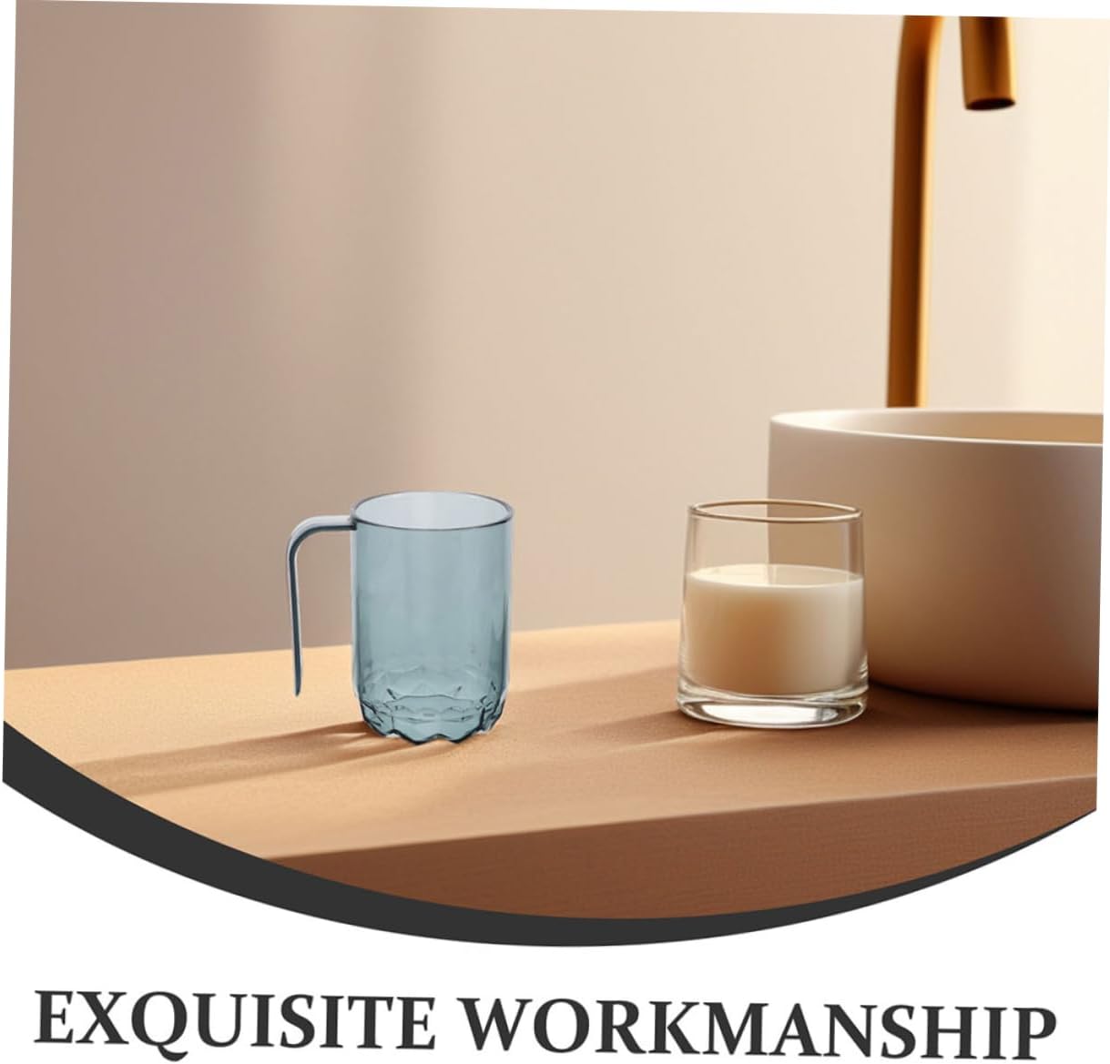 3pcs Modern Toothbrush Cups Set Versatile Household Toothbrush Holders for Brushing Rinsing Travel Durable Plastic Tumbler Stylish Transparent Easy to Clean Maintain