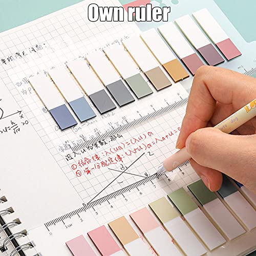 Indexstickers 10 Kleuren Plaknotities Vlaggen Draagbare Indextabs Pastel Herhaalbare Labelstickers Sterk Hechtende… - Image 6