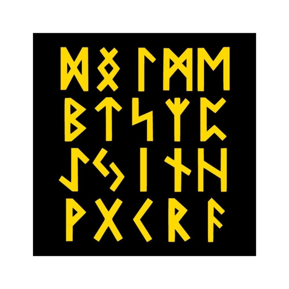15 * 17cm Slavic Runes Car Sticker Vinyl Decal Car Auto Stickers for Car Bumper Window(Yellow)