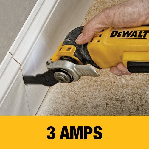 Dewalt Dwe315K Multi Material Corded Oscillating Tool Kit With Oscillating Triangular Rigid Scraping Blade #TOP2