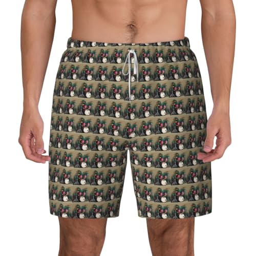 Short de bain homme respirant et léger séchage rapide jazz