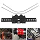 Motorrad-Auspuff-Schutz,Universal Silikon Motorrad Auspuff Motorcycle Exhaust Pipe Protector Schutzfolie Anti-Hot (Schwarz Farbe)