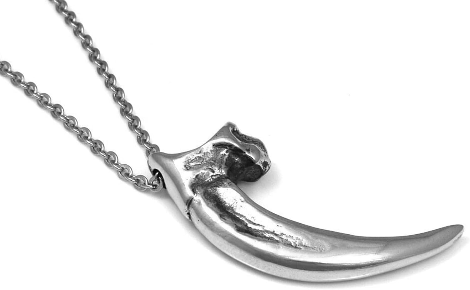 Harpy Eagle Talon Pendant Necklace, Bird Claw Jewelry
