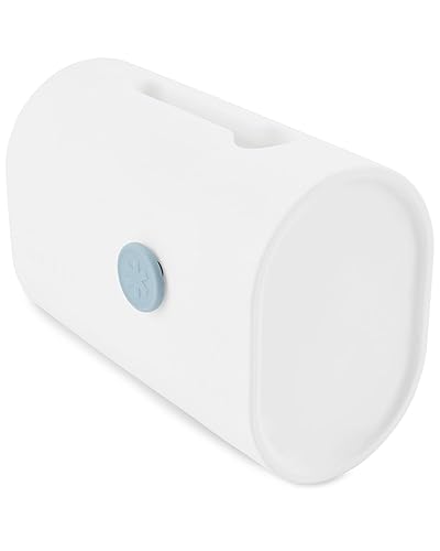 Miniatura 16 de Skip Hop Cubierta para boquilla de baño para bebé, ajuste universal, Moby, gris Moby Gris,Moby Azul,Blanco