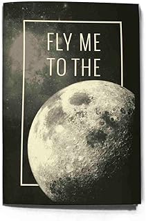 كراسة رسم مقاس A5 بتصميم قمر من ذا انك جيكشن، قطعة واحدة، A5087S