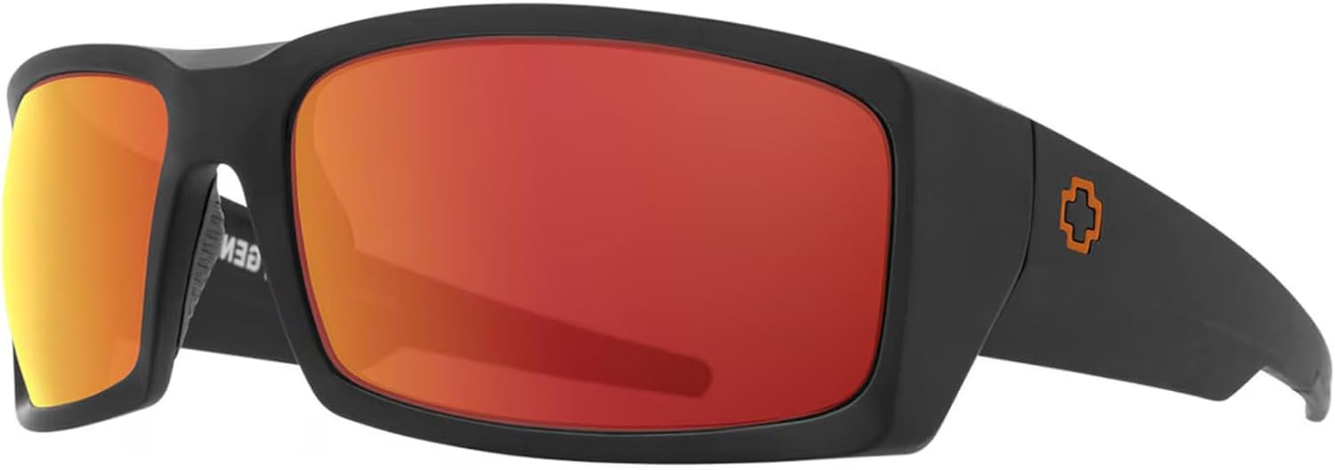 Spy General Rectangular Sunglasses for Men for Women +BUNDLE with ACCESSORY EYEWEAR KIT