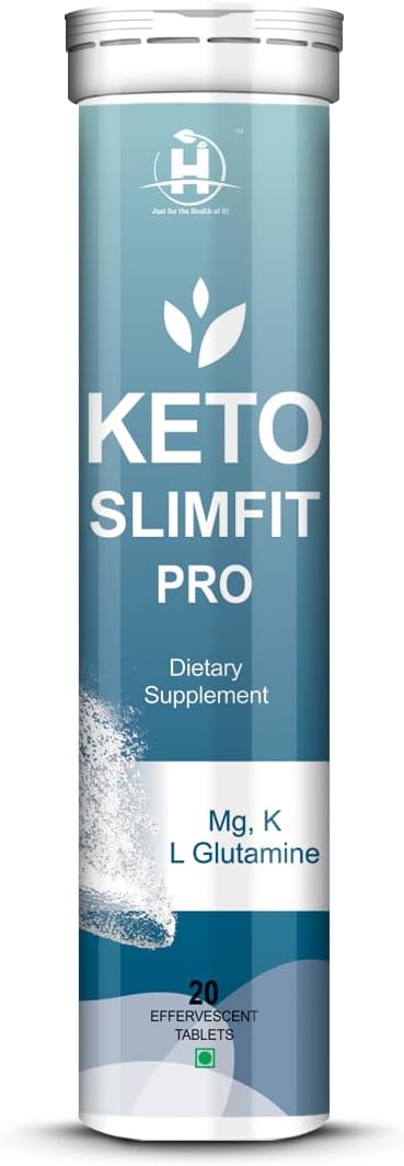 Healthy Nutrition Keto SlimFit Pro Tablets For Weight Loss | Fat Burner Effervescent (20 Tablets)
