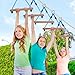 ChengFu Ninja Monkey Bars, Monkey Bars for Kids, Monkey Bars, Swing Accessory Sets, Obstacle Course Trapeze Bars for Outside Training Equipment (3pcs)