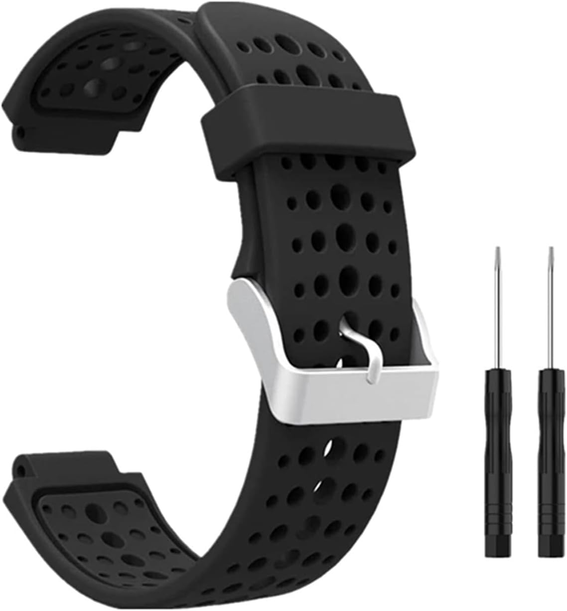 Muovrto Replacement Silicone Strap for Garmin Forerunner 235xt/735XT