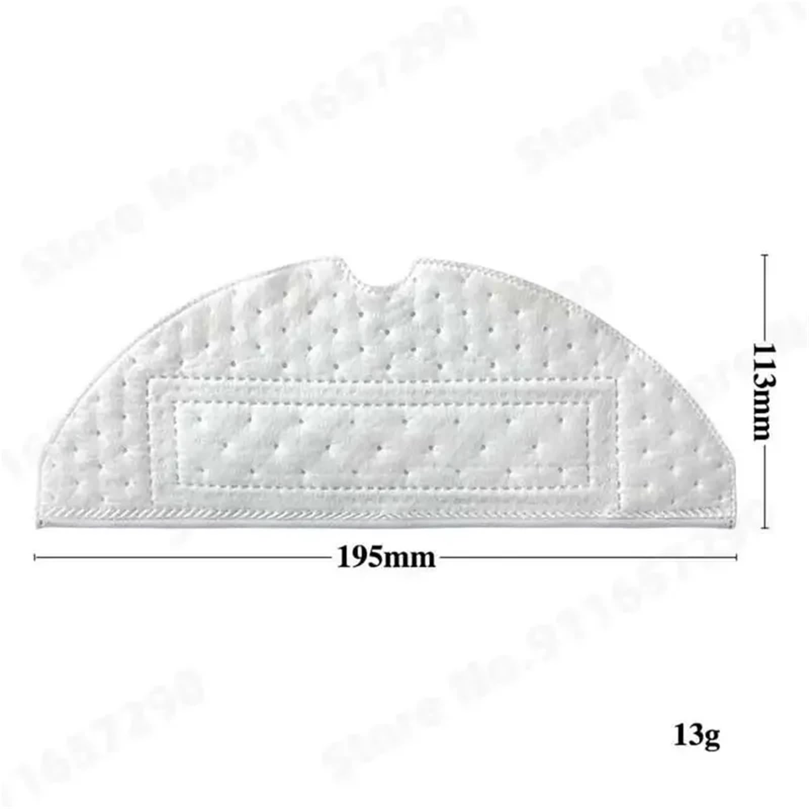 Akcesoria do robota wibracyjnego do mopa, kompatybilne z Roborock, S7, T7S, T7S, Plus, MaxV, S7, MaxV, Plus, S7, MaxV, Ultra, jednorazowa szmatka (50 szt.)