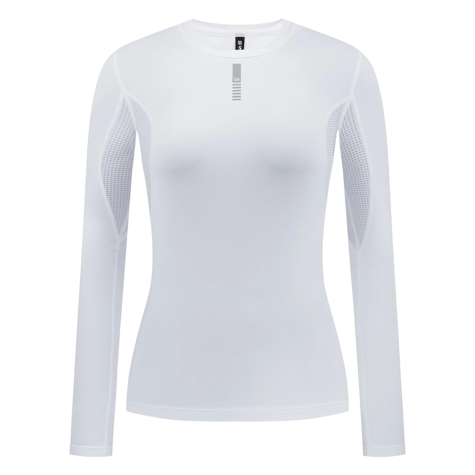 Maglia Termica da Ciclismo Intimo Termico da Bici Corsa Nero Bianco, Intimo Bicicletta, Abbigliamento Sportivo