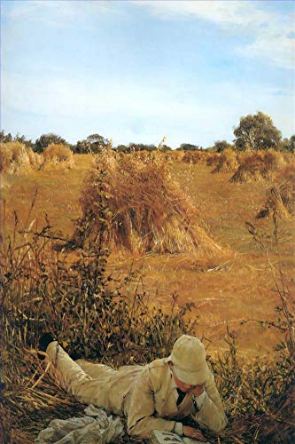 Peinture à l'huile Quatre-vingt-quatorze meules de foin pour remplacer une déco murale vide