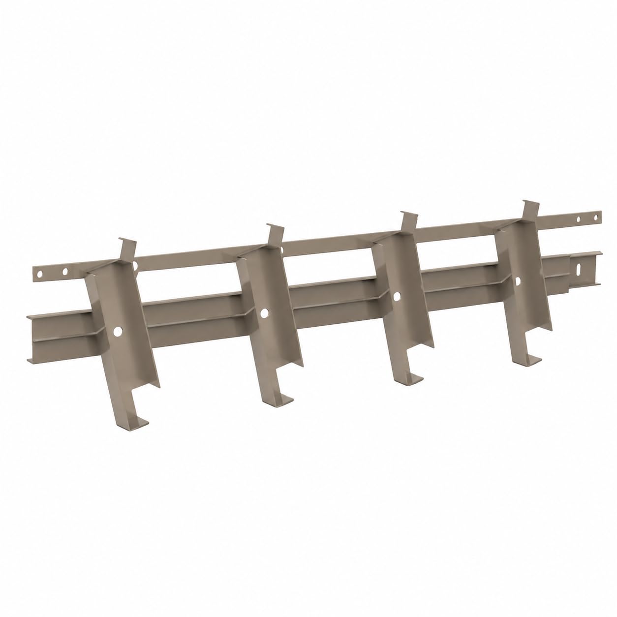 Mécanisme Lames Orientables 27 mm en Alu Beige pour Pergola et Claustra DIY
