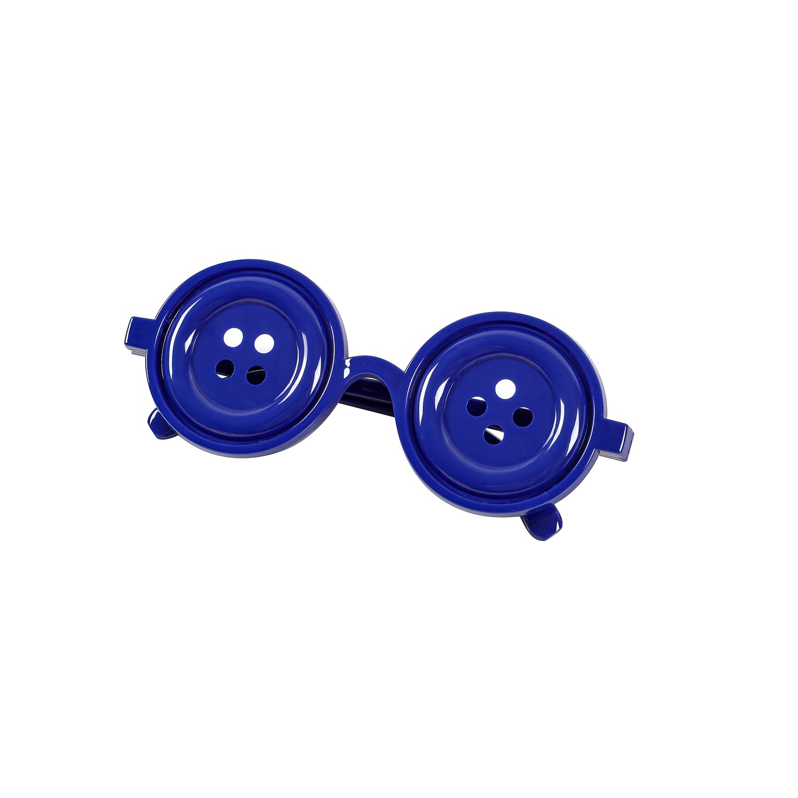 ANZWTLOYY Button Eyes Glasses Coraline Merchandise Halloween Costume Stuff Accessories(Blue)