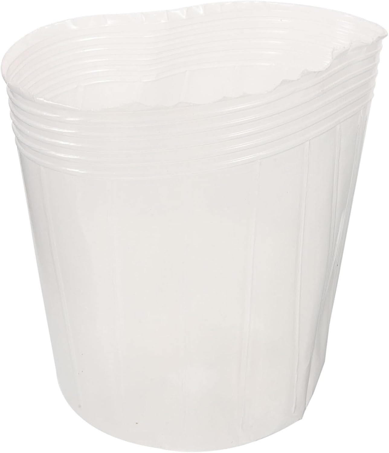 IWOWHERO Planter Inserts 10pcs Plastic Flower Pot Liner Large Plants