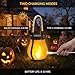 Kaliqo Solar Lantern Outdoor Lights – Waterproof Solar-Powered & USB Rechargeable Outdoor Lantern with Realistic Flickering 3D Flame, Boho Rope Design, Dancing Flame Light for Patio, Yard (1 Pcs)