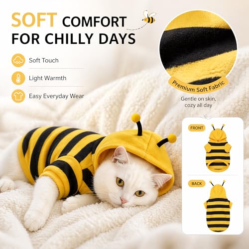#1 Best Cat Bee Costume - Premium Pet Apparel Set - Image 5