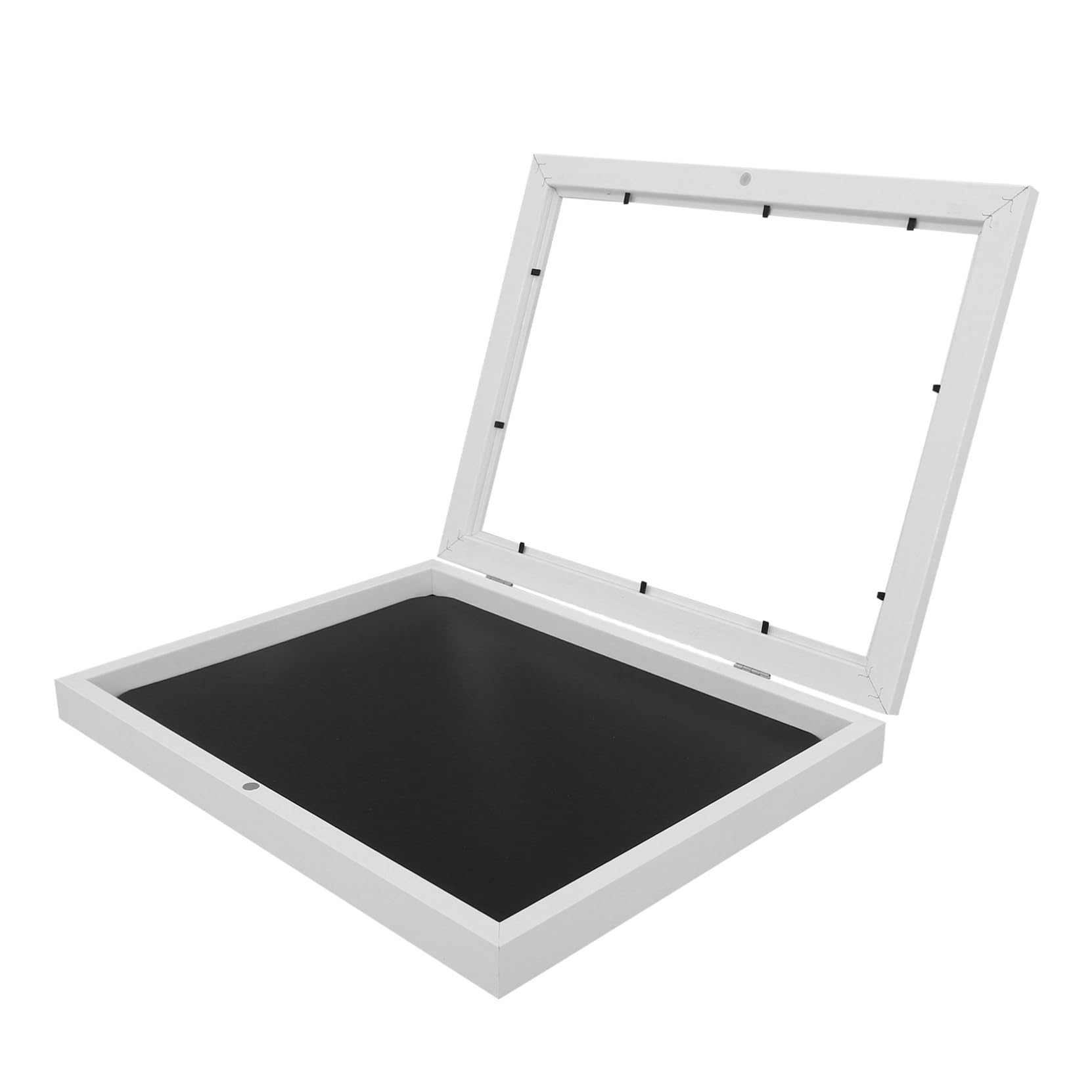 Ipetboom Cornice Per Maglie Da Calcio in Legno Espositore Shadowbox Con Vetro Trasparente Per Divise Sportive Cimeli e Ricordi Da Appendere o Posizionare