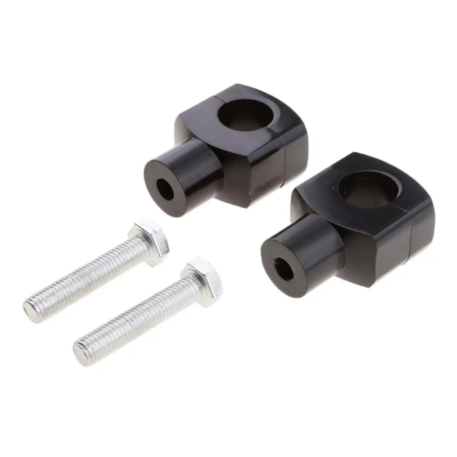Moto Riser Manubrio Compatibile con Cruiser per Chopper Moto Pollici 25mm Manubrio Riser Inserti Manubrio Morsetto di Montaggio Moto Motocicletta Riser Manubrio