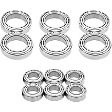 12PCS Steel Ball Bearing Set Compatible with ZD Racing MX07 8763 8764 RC Car Spare Parts Accessories