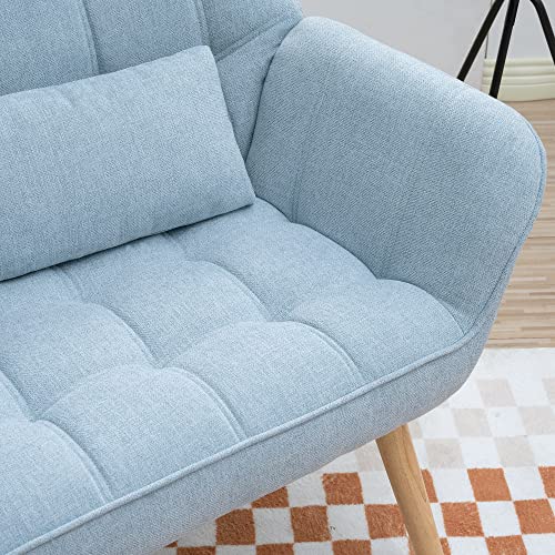Reclining Loveseat Futon Sofa With 2 Pillow, Small Loveseat For Small Spaces, Living Room Sofa Couch, Reclining Sofa For Living Room Bedroom Office, Love Seat Recliner Sofa Sleeper Couch, Small Futon #TOP5
