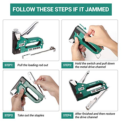 Buying Guide Upholstery Staple Gun Heavy Duty, YEAHOME 4in1 Stapler