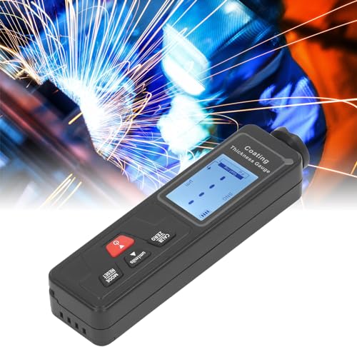 Calibrador para grosor de pintura con pantalla LCD retroiluminada miniatura 7