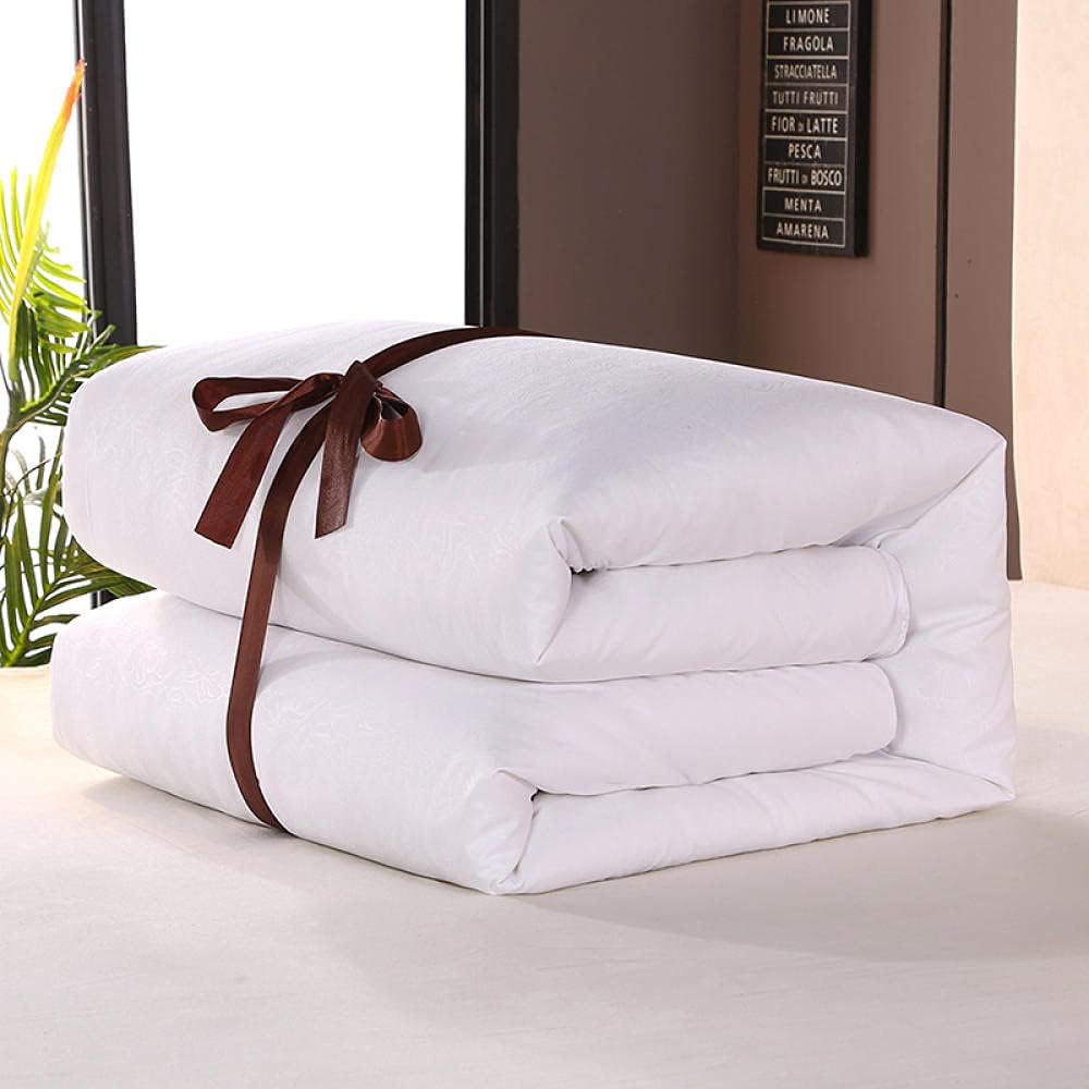 ダブル羽毛布団フェザー,ベッドサプライ品のスチューンティンウィンター四季ダブル-緑_180 * 220cm 2000g