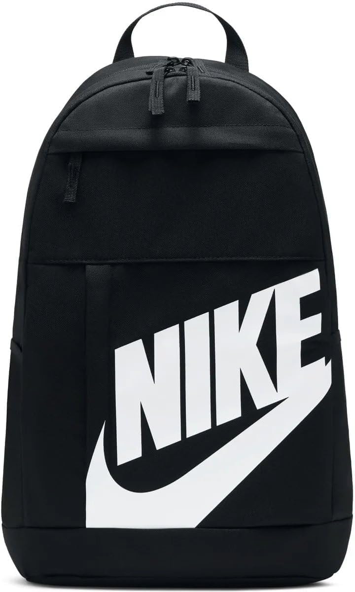 NIKE Rucksack Element Big Logo DD0559 Schwarz Weiß Neu