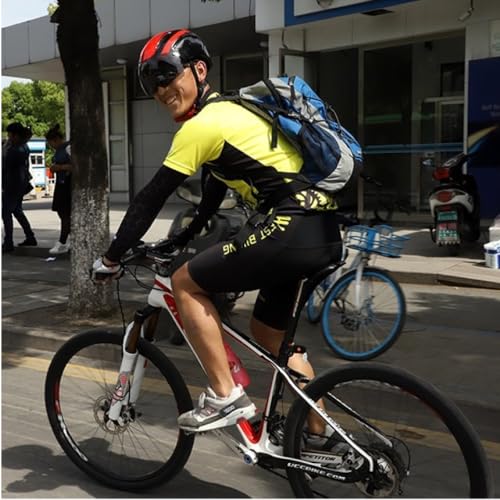 WEST BIKING - Bretelle Masculino Feminino Gel Resistente Confortável Acolchoado Bermuda Ciclismo (BR